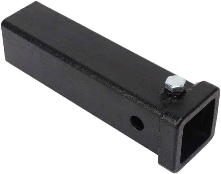 2 Inch Trailer Hitch Receiver Tubing 10 Inch Long Tow Bar Mount Compatible with RV Camper Caravan