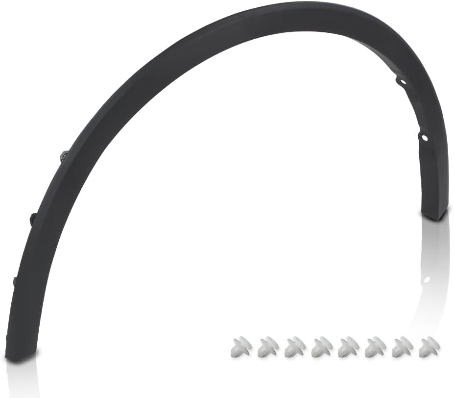 LQI Fender Flares Compatible with Toyota CHR 2018-2022 Front Left Driver Side Fender Wheel Opening Molding Guardabarros, Factory Style, 75602F4010 TO1290115