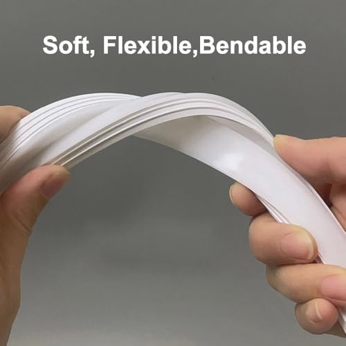 LED Neon Silicone Diffuser Tube for 6mm-15mm LED Strips - Flexible Lengths Available | Black,F1510-3meters