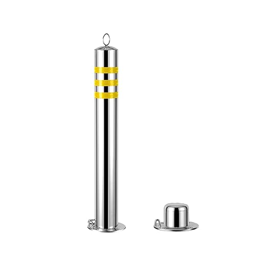 Safety Bollard, Steel Bollards, Removable Bollard, Driveways Stainless Steel by Unknown