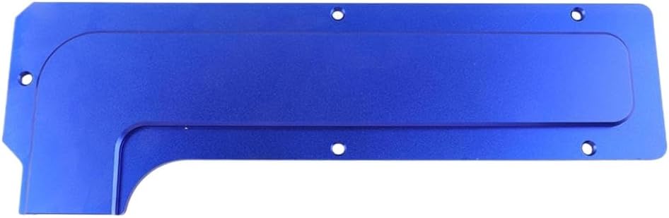 Spark Plug Cover Plate Compatible With Eclipse 4G63 Black Silver Red Blue Aluminum Coil Pack(Blue)