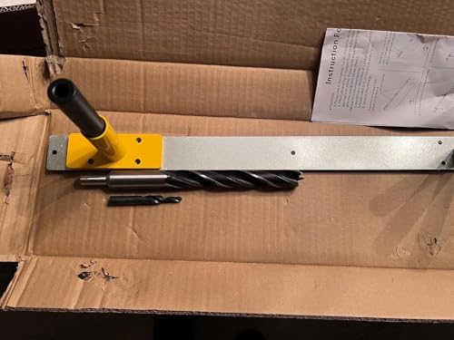 53'' heavy-duty hidden floating shelf bracket – 210, close-up detail
