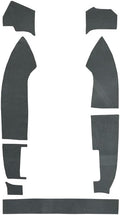 Die Cut Felt Trunk Area Carpet Flooring - fits 1982-1992 Chevrolet Camaro (Medium Gray)