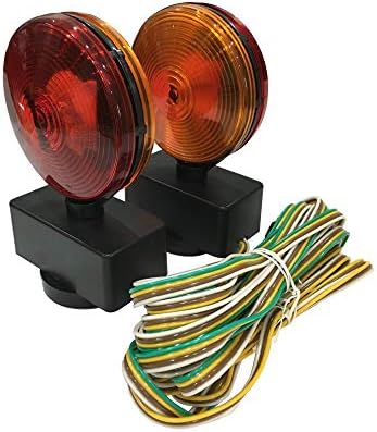 MAXXHAUL 80778 Magnetic Towing Light Kit (Dual Sided for RV, Boat, Trailer and More DOT Approved) (Pack of 12)