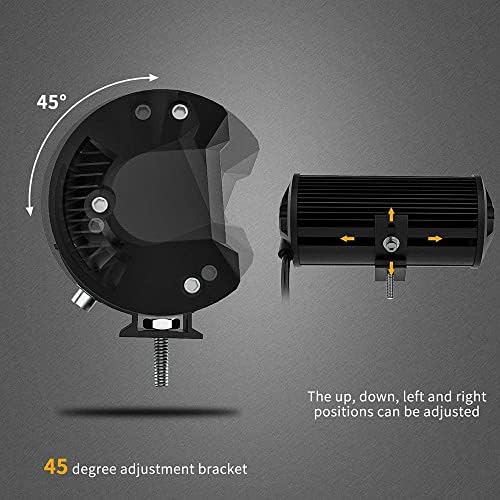 7 Inch LED Light Bars, LED Light Pods 156W 12000lm 12V 24V Offroad Driving Fo...