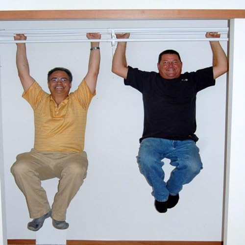 ez shelf- closet shelf with hanging rod, expands, view 9