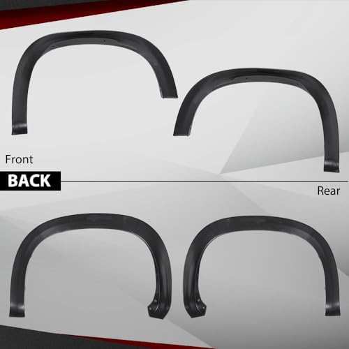 CHEDA Fender Flares (4PCS) | Compatible with Chevy Silverado 1500 (Not Dually) 2019-2021