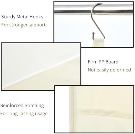 granny says 4-shelf hanging closet organizer, foldable storage, package contents