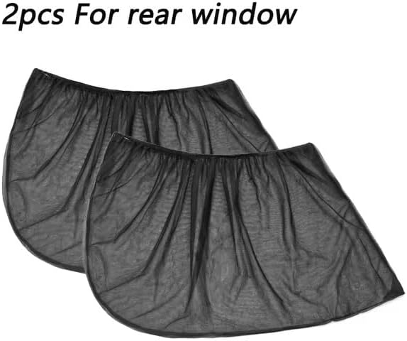 Car Window Sun Shades for Polestar 3 2024-2026, Breathable Mesh UV Protection Privacy Screen, Auto Side Door Mosquito Net Blinds,2 PCS Rear Window Covers