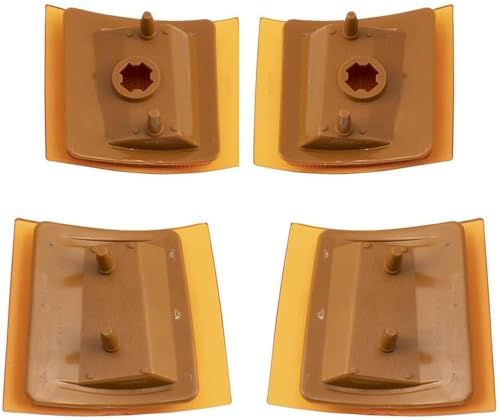 EPIC LIGHTING OE Spec-B Replacement Halogen Headlights Signal Lights Side Markers Black Trim Compatible with CHEVROLET 94-00 BLAZER TAHOE 94-02 C/K TRUCK 94-99 SUBURBAN - 8-Piece Combo