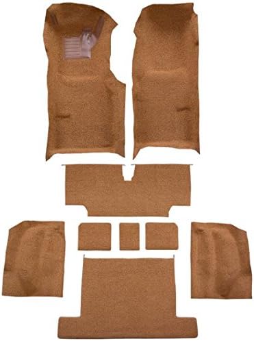 ACC Automotive Carpet Compatible with 1976 Chevrolet Corvette, Complete kit (801-Black Plush Cut Pile)