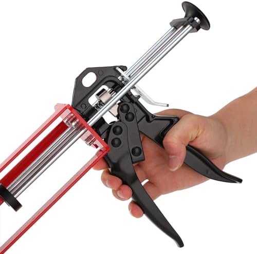 400 ml epoxy gun dual component caulking gun, front angle view