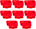 Ignition Coil Cover Red Car Decoration Compatible With FOR(8PCS)