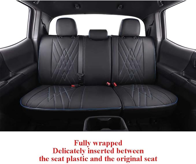 EKR Custom Fit Tacoma Rear Car Seat Covers - Image 2