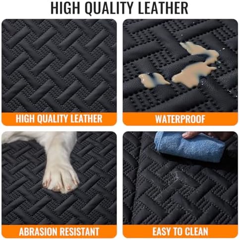 maxfut dog car seat cover for back seat,seat, front angle view
