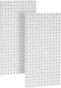 Ultrawall 2 Pcs Metal Pegboard Wall Panels, Peg Boards