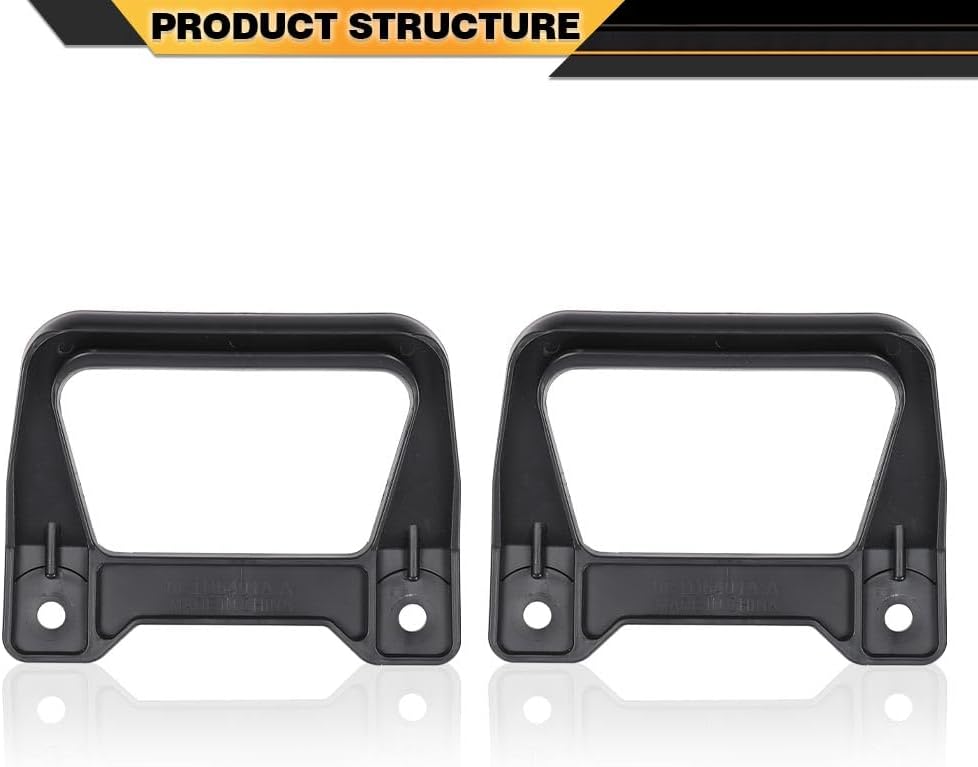 CNNNELL Rear Grab Handle Snowmobile 2-Pack Compatible with Yamaha WaveRunner 3 650 700/701 1992-1997, Fit Yamaha Wave Venture 700 760 1100 1996-1997 FJ0-63771-30-00