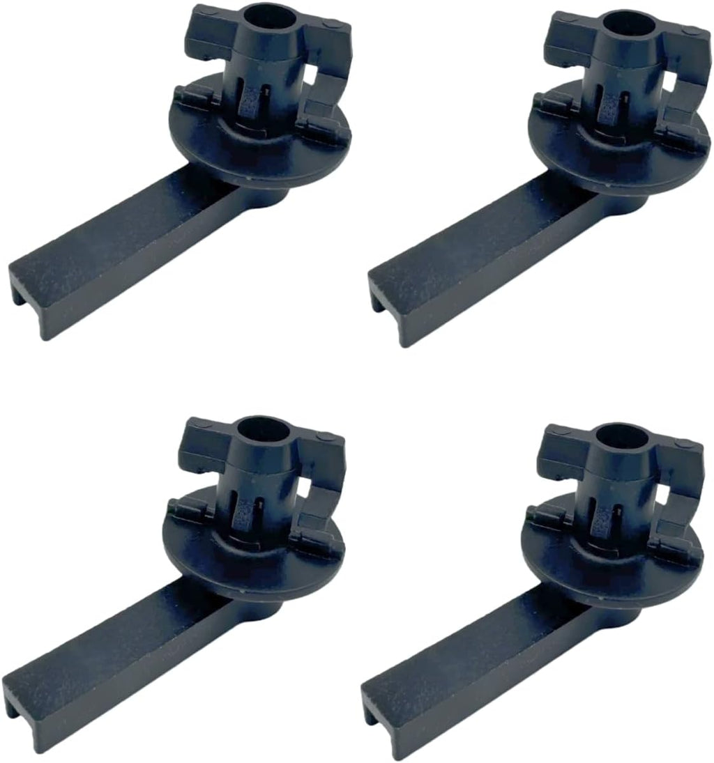 W721136S300 Fender Flare Clips Handle Locking Pins Front Rear Wheel Protector Clips Kit L-Shape Plastic Fit for Ford Bronco 2021 2022 2023 2024 2025 2/4 Door 4PCS