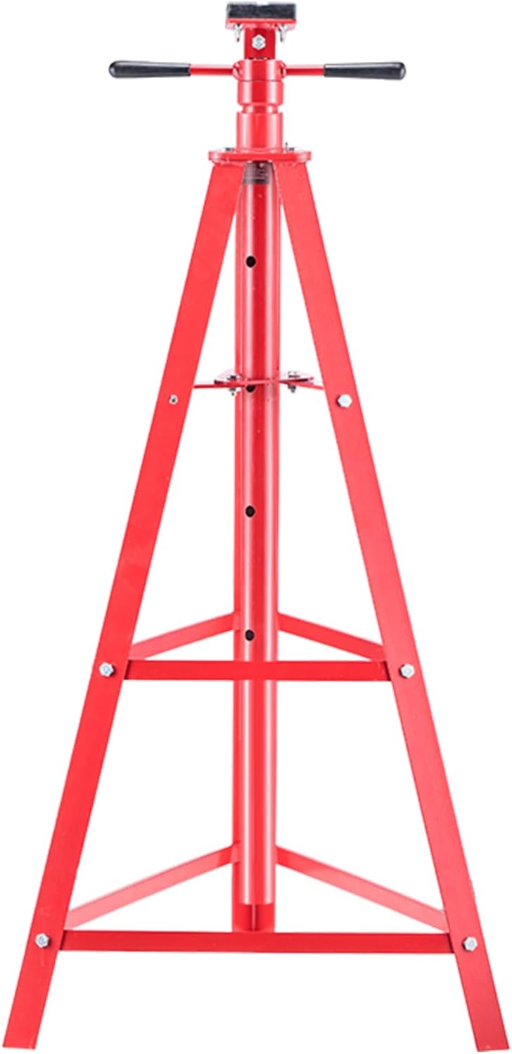 VEVOR Under Hoist Tripod Stand, 2 Ton (4409 lbs) Capacity High Lift Jack Stand Reach Underhoist Support, Lifting from 47.24" to 84.65", 4-Level Adjustable Height, Heavy Duty Carbon Steel for Car Lift