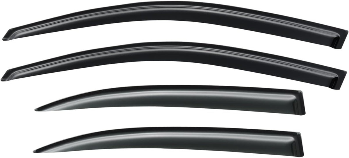 Window Visors Rain Guards for 2013 2014 2015 13 14 15 Chevy Malibu, Out-Channel