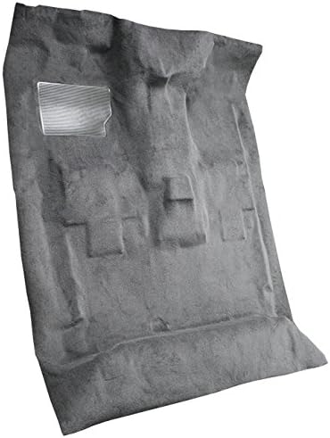 Replacement Auto Carpet Floor Liner - Molded Cutpile - fits 2008-2016 Ford F-250 Super Duty Super Cab 4 Suicide Doors Ext Cab (Dark Slate)