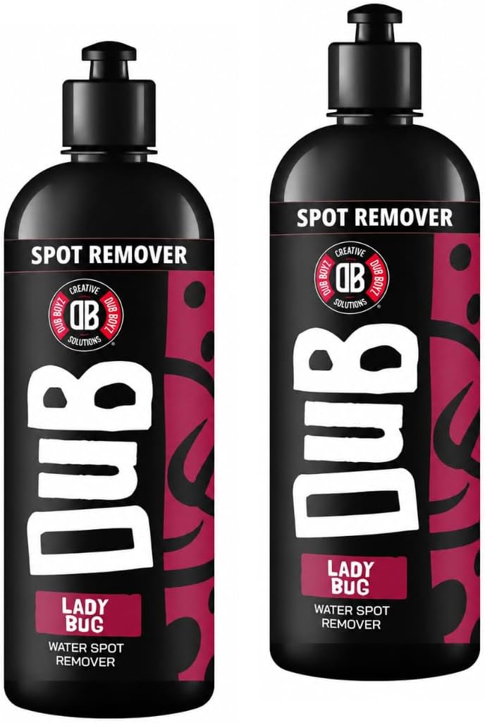 DUB BOYZ Lady, Water Spot Remover – Removes Mineral Deposits and Hard Water Stains, Safe for Glass, Chrome, and Painted Surfaces, Quick Action Formula, (16 Fl Oz) (2 UND)