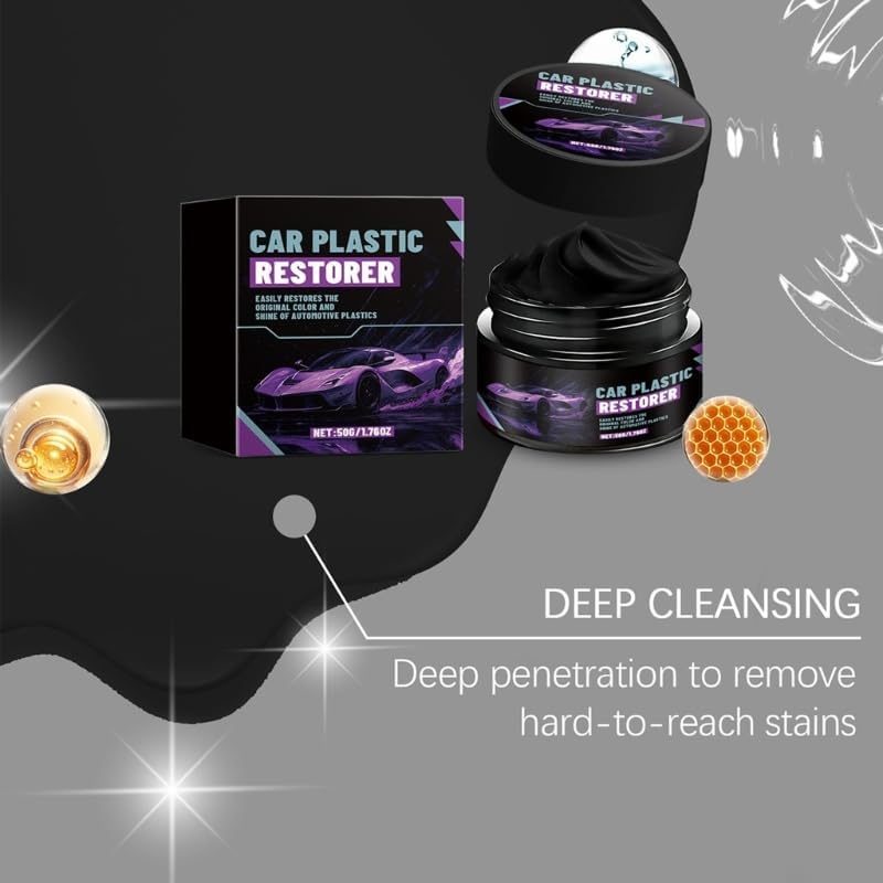 Rejuvenate Outdoor Restorer, Car Plastic Interior Scratch Remover, Interior Car Plastic Scratch Removers, Dashboard Plastics Revitalizer For Oxidized Car Interior Surfaces
