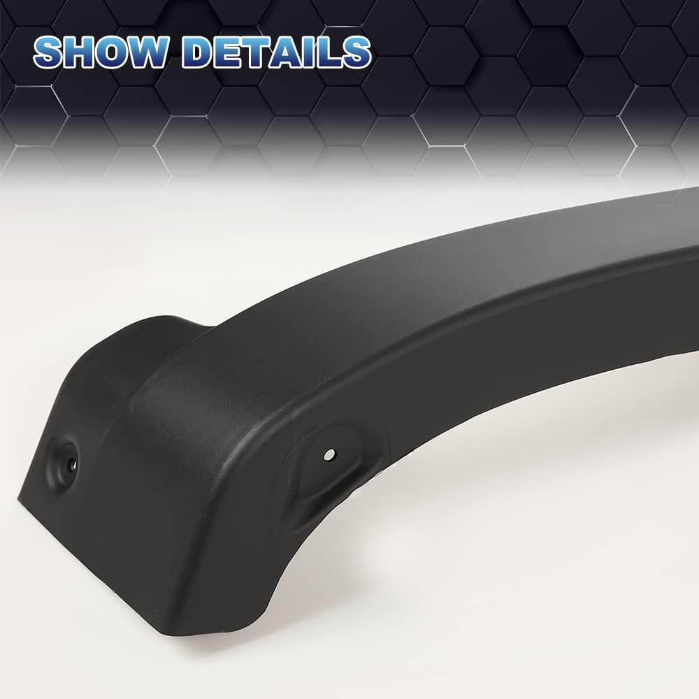 PIT66 Fender Flares Compatible with Chevy Silverado 1500 2014-2018 | Fit Silverado 2500HD 3500HD 2015-2019 (Only fit models with fleetside bed.Not for dually models) Textured Factory Style 4Pcs