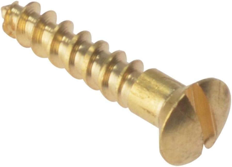 forgefix wood screw slotted raised head st solid, main product view