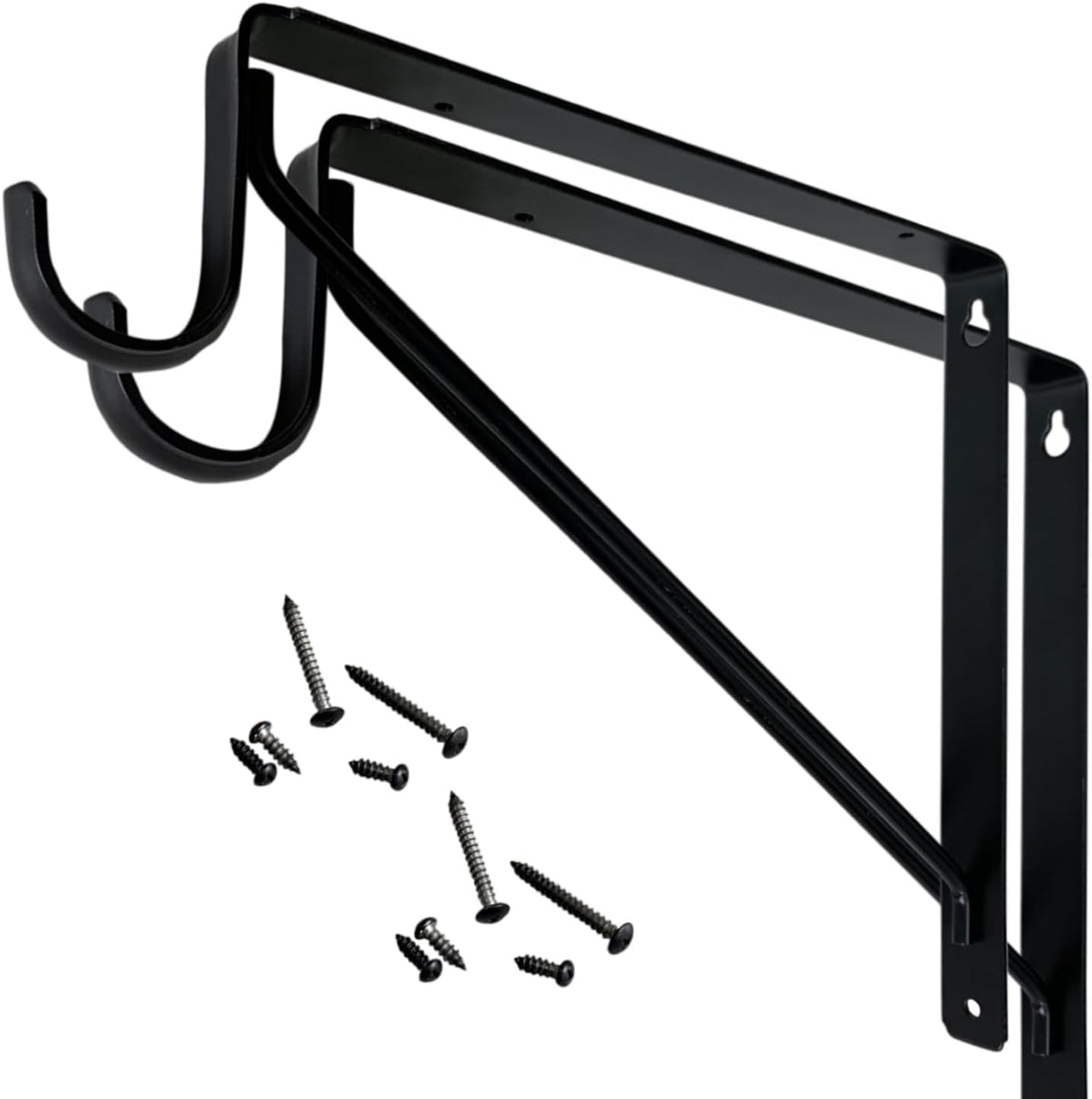 welded heavy duty closet rod & shelf support, main product view