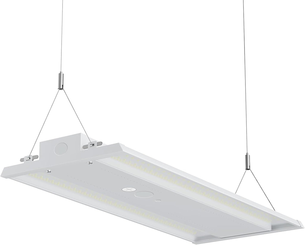 LED Linear High Bay Light, 130W 19500LM High Bay LED Shop Lights, 0-10V