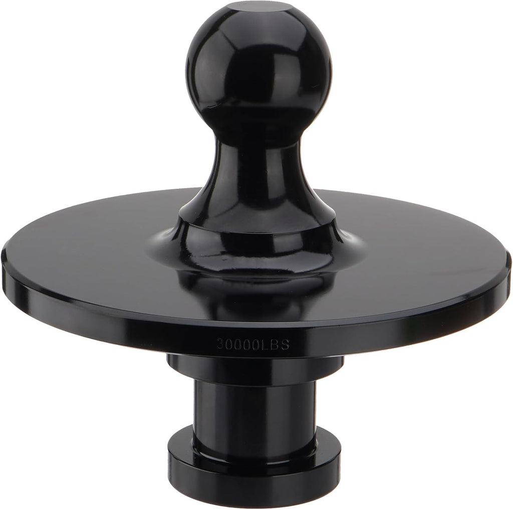 Fifth Wheel Gooseneck Hitch Adapter, Kingpin to 2-5/16'' Gooseneck Ball Adapter for RV Truck Pickup Trailer, 30000lbs Max Load Capacity