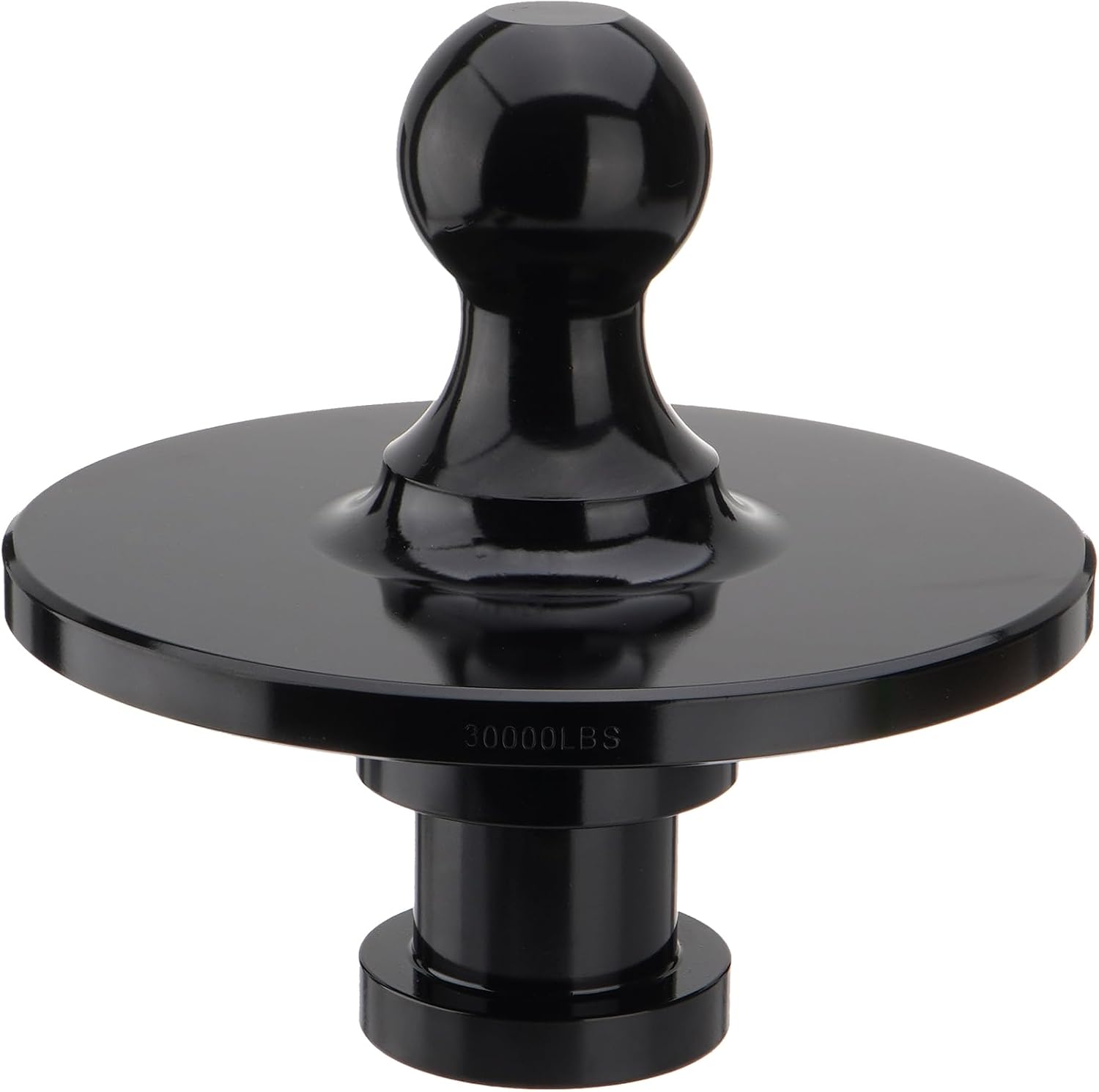 Fifth Wheel Gooseneck Hitch Adapter, Kingpin to 2-5/16'' Gooseneck Ball Adapter for RV Truck Pickup Trailer, 30000lbs Max Load Capacity