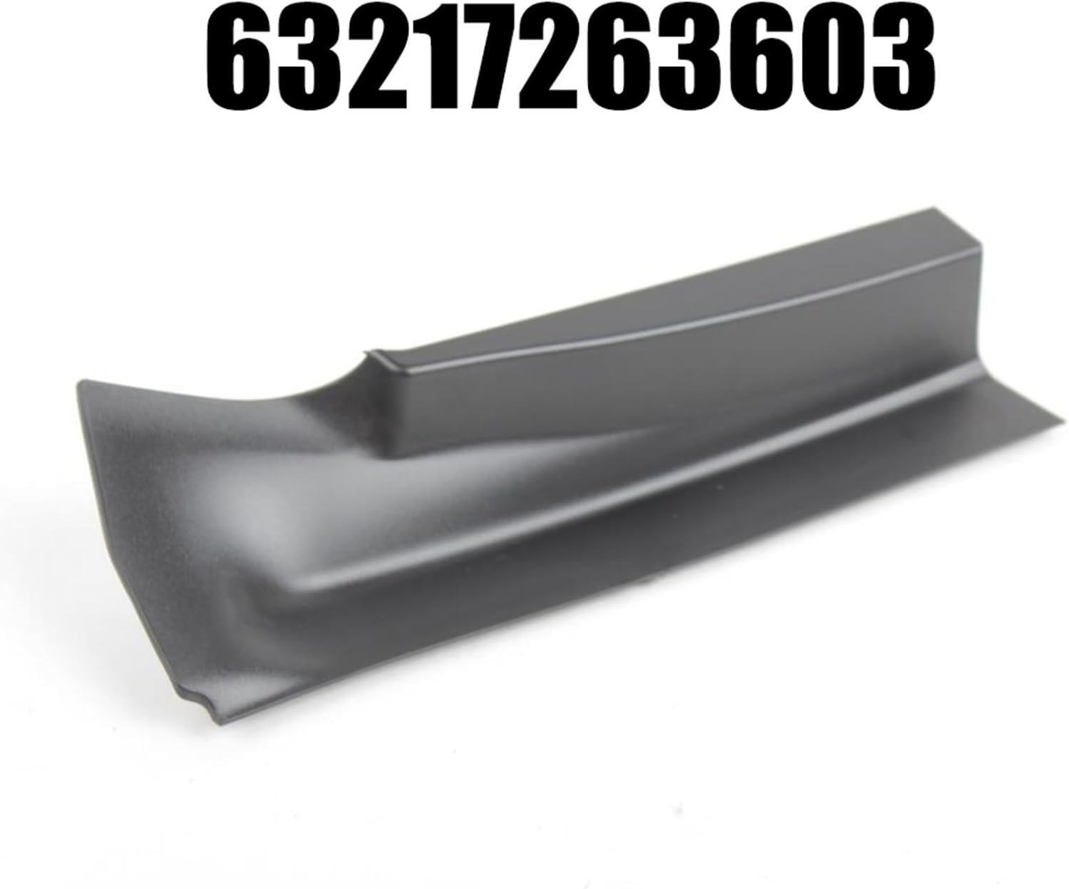Replacement Left Tail Light Cover for BMW X3 F25 2011-2017, Black Plastic Trim Compatible with OEM 63217263603