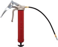Alemite 555-E Professional Series Grease Gun, Dual Leverage Feature, 18" Flexible Hose, 7,500 psi Pressure, Quick Priming, Ergonomic Cast Handle, Universal Follower, Durable Coupler, Bleeder Valve
