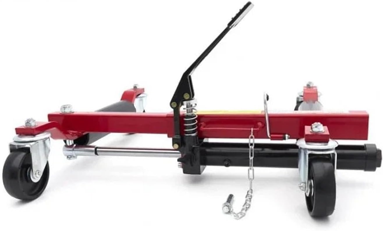 Car Moving Dolly 1500LB Hydraulic Automover Vehicle Go Jack Auto Mover Trolly Position Wheel Dolly Moving Cars Car Mover