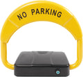 Automatic Remote Control Parking Lock, Folding Parking Barrier with 98ft Wireless Range for Private Car Space, Alloy Steel Waterproof Ground Mount Security Lock for Residential Commercial Use