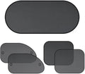Car Side Window Sun Shade for Acura RDX 2019-2026, Side Sunshade Mesh Breathable Vehicle with Suction Cups for UV and Heat Blocking,5pcs Mixed Set B