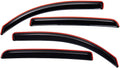 Lightronic Extra Durable Clip-on in-Channel Auto Vent Window Visor, Fits