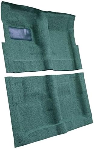 Automotive Carpet Compatible with 1967 to 1968 Oldsmobile Delmont 88, 2 Door (601-Black Nylon Loop)