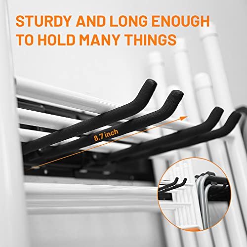 wallmaster garage storage organization wall mount folding chair, close-up detail