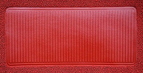 Automotive Carpet Compatible with 1960 to 1966 GMC Standard Cab Pickup Truck, 2 WD Automatic (3in Low Tunnel) (601-Black Nylon Loop)