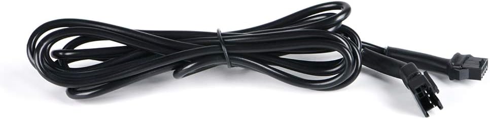 Xprite 6.5 FT (2M) Extension Cable Wire for Wireless Remote Control RGB LED Car Underglow Underbody Neon Strip Lights Kit
