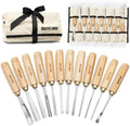 hurricane 12-piece starter wood carving tools set, professional, main product view