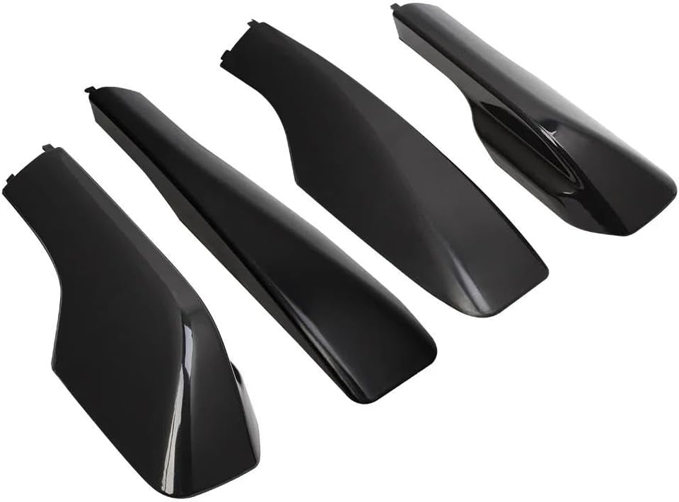 Rooftop Cargo Carrier 4PCS ABS Roof Rack Bar Rail End Protection Cover Shell Car Styling Roof Rack Cover for Toyota for RAV4 for XA20 2001-2005 Roof Racks Boxes