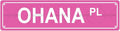 OHANA PL Space Metal Tin Street Sign Bar Cafe Garage Cave Home Room Wall by Unknown