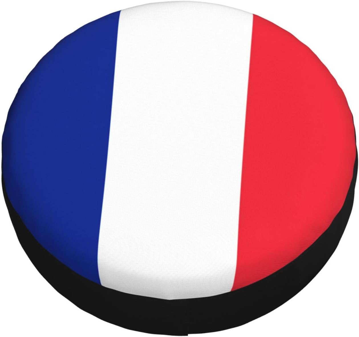 French Flag Print Universal Spare Tire Cover for RV, Jeep | Wheel Protector Fits Rv, Trailer, Jeep, Shield Tires From Sun, Dirt And Rain For Outdoor Storage