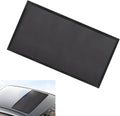 Car Sunroof Cover, Breathable Mesh Car Sunroof Sun Shade, 39.4In x 25.6In Roof Sunshade Cover, Universal Automotive Sun Protection Accessories (Black)