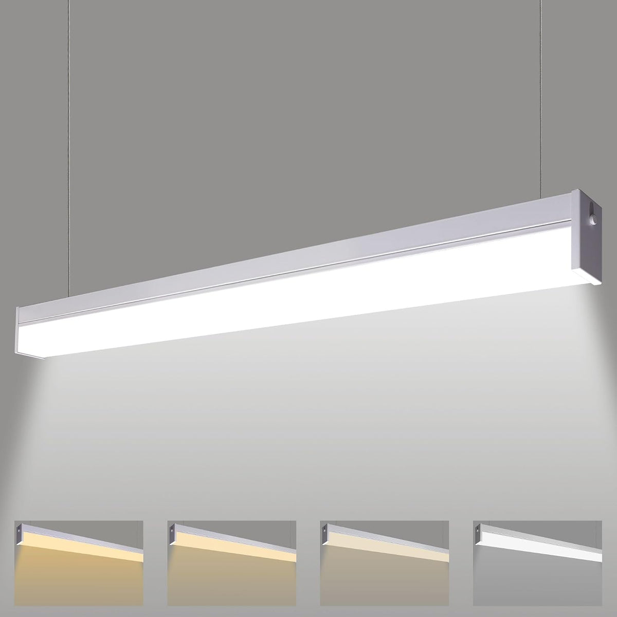 4FT LED Shop Light，Led Garage Ceiling Lights, LED Workbench Light，LED