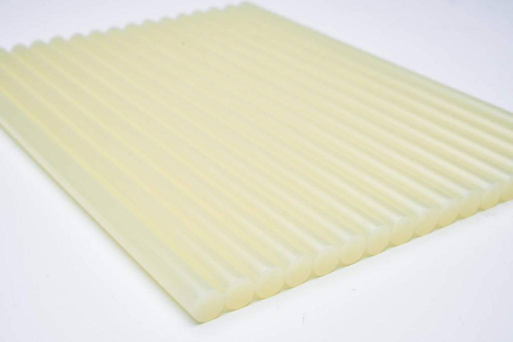 asa hot glue sticks 7/16" x 10" full, side view